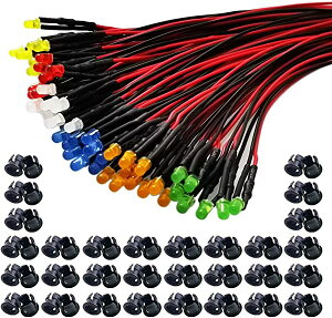 y60z 3mm LED vz Px Ce^LED 12Vp 6F- zCg IW bh u[ O[ CG[ + 60 p}EgLEDz_[ 