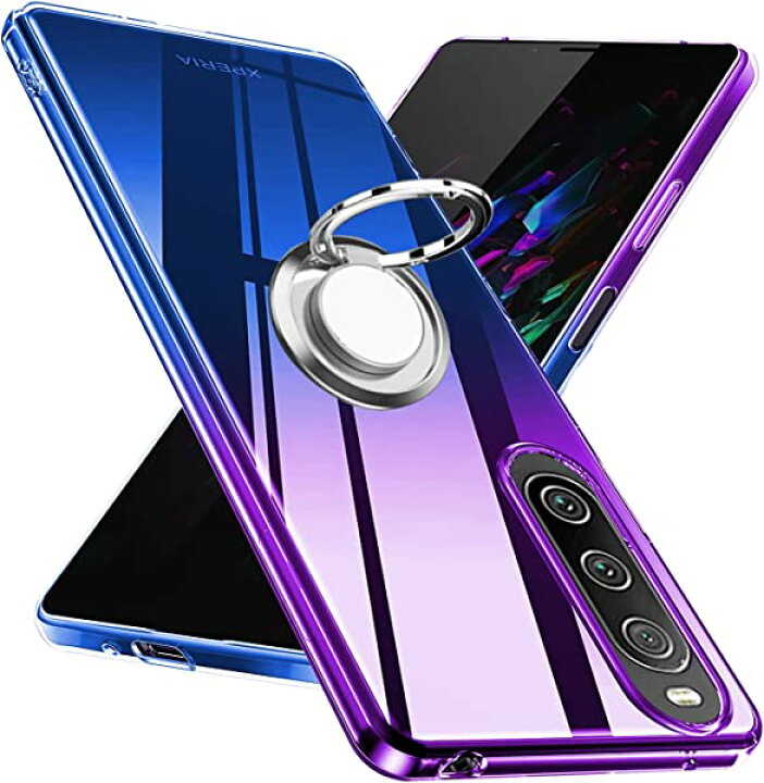楽天市場】Xperia 10 IV ケースリング クリア SO-52Cカバー tpu 薄型 