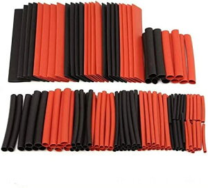 熱 収縮 チューブ 絶縁チューブ しゅうしゅくチューブ 2:1 急速収縮 絶縁 防水 高難燃性 耐久性 2mm 2.5mm 3.5mm 5mm 6mm 8mm 10mm 13mm 150ピース 送料無料