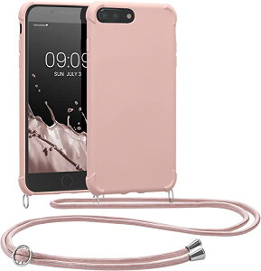 iPhone 7 Plus / 8 Plus �P�[�X ���|���P�[�X ���[�v �X�g���b�v�t�� �V���R�� �J�o�[ �΂߂���...(�p�[��) ��������