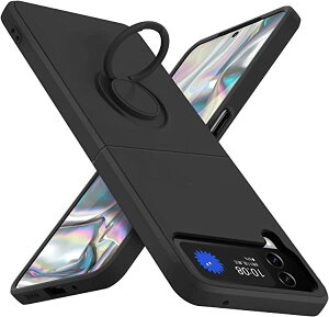 Galaxy Z Flip 4 5G P[X O VR ϏՌ SC-54C SCG17 Jo[ tpu wh~ Ot ԍڃz_[Ή \tg y h~ X^h@\ ~ EȒP ̌^ Jo[ 