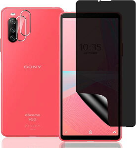 Xperia 10 III Xperia 10 III lite tB `h~ y1+2z SO-52B SOG04 TPU tB (1) + JtB (2) Sʕی tB vCoV[ی J Y یJo[ ߗ CA