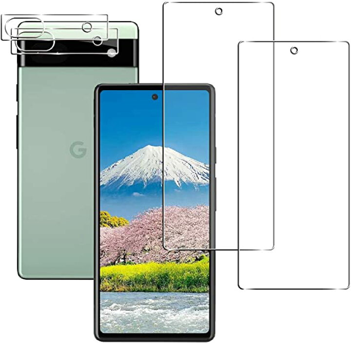 楽天市場】【2+2枚セット】 Google Pixel 6a フィルム カメラフィルム 