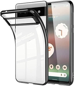 Google Pixel 6a P[X NA TPU ^ Jo[ X}zP[X ϏՌ X VR ϐFh~ Xgbvz[t Pixel 6a Jo[ ubN black 