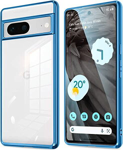 Google pixel 7 P[X NA ϏՌ \tg ΂ݖh~ ^ tی X}zP[X \tg TPU  wʃNA bLH Jo[ (u[) 