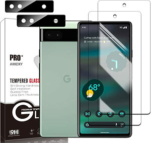 Google Pixel 6a �K���X�t�B���� �t�B���� (2��) + �����Y�ی� �t�B���� (2��) �����K���X �t���ی�t�B���� �t�� �K���X �P�[�X �t�B���� �d�x9H �w��h�~ �C�A�Ȃ� �\��t�� �ȒP 2+2���Z�b�g