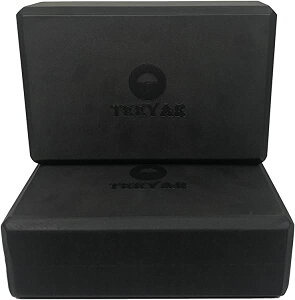 KubN 2Zbg 3TCY 23 x 15 x 7.4/7.6cm(x) ܂ 傫 23 x 15 x 10cm(x) S/㋉ KԂ (Yoga block set) (7.2cm/ubN)