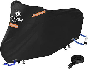 yŐVǁz 420D v  oCNJo[ ^ 250cc 400ccp 265܂őΉ h  ho ԑ̃Jo[ іh~ h~ [ܕt (2XL:265*105*130CM)