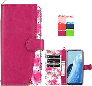 OPPO Reno7 A ケース 手帳型 カバー au OPG04 スマホケース ワイモバイル OPPO リノ7 A 財布型 かわいい おしゃれ マグネット icカード スタンド 革 耐衝撃 手帳カバー レザー 保護レディース 大人可愛