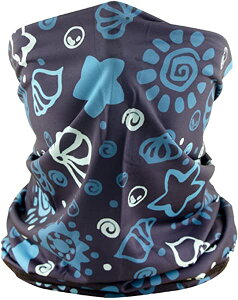 フェイスカバー ネックガード 冷感 通気 uvカット 日焼け防止 ネックカバー 吸汗速乾 ネックウォーマー 呼吸しやすい 伸縮素材 ランニング 自転車 スポーツ全般 男女兼用 (L) 送料無料