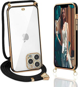 NX{fBP[X iPhone 13 Pro MaxpAS[hGbWNAP[X [hR[hXgbvt \tgTPU h~ ϏՌop[Jo[ iPhone 13 Pro Max (6.7C`)p - ubN 