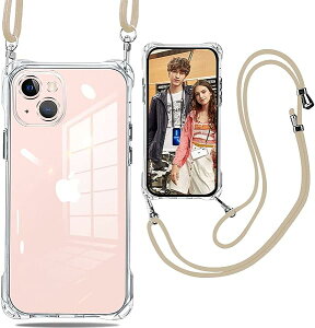 iPhone 13 mini P[X NA V_[ ϏՌ ߉\ NX{fB lbNX ی\tg TPU Jo[ 5.4C` Cz13 ~j O t NA Jo[ c/ 2WAY ^ y  