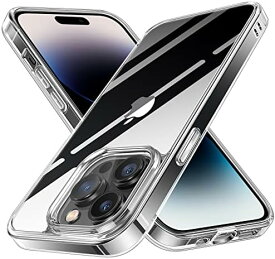 iPhone 14 Pro Max ケース カバー 背面 強化 ガラス 側面バンパー TPU アイフォン14 promax 用クリア カバー 野外 キャンプ アウトドア 軽量 薄型 耐衝撃 送料無料