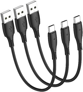USBCP[u 15cm V[g Galaxy S10 S9 S8 Plus Note 9 8 p[oN  ̑̃^CvcfoCXp USB-C }[dR[hc[3{ 15cm] 