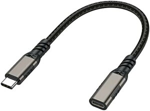 USB Type C P[u 0.2m USB 3.1 Gen 2 (10Gbps) Thunderbolt3 ΉP[u R[h iC҂ o] 3A PD }[d iPad mini 6 iPad Pro MacbookAir Mac mini chromebook Xperia Huawei CVXCb`Ȃǂ