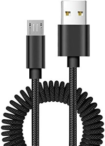 Micro USB to USB-A 2.0 f[^] RC ϋv fh~ iC҂ 1.8m i[|[^u_ Micro USB R[h Android@Ή (Micro USB 1.8m ubN) 