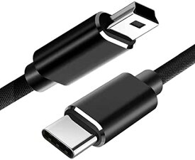 タイプCオス - miniBオス USB 2.0 ケーブル USB C Mini Bケーブル USB コーデータ転送と充電同期 デジカメ ポータブルHDD MP3 MP4 GPSなどに適用 送料無料