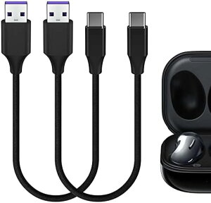 Type-C P[u [dR[h USB to USB-C [dP[u ݊ TX Samsungs Galaxy Bud Live Buds Pro Buds 2 ɑΉ ( 30cm 2pbN) 