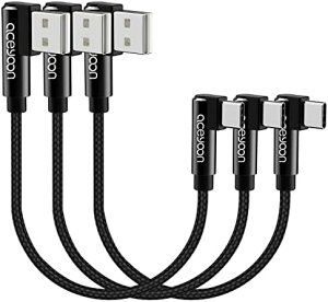 USB C L P[u }[d f[^` ő3A iC҂ ^CvC P[u USB type C cable USB-A to USB-C P[u For Samsung Galaxy S21 S22 Sony Xperia 1 IV III ɓKp For iphone15 [dΉ 0.2m 3{Z