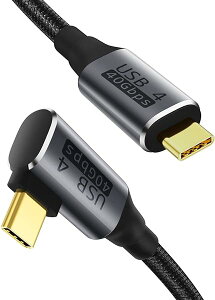 USB 4 P[u 30cm V[gP[u Thunderbolt 4 Ή Thunderbolt 3 USB-C ʌ݊ 100W [d 40Gbps] 8k@60Hz&4K@120Hz x iC҂ݍ ܂Ȃ ϋv MacBook Air Pro iPad Pro Air Ή(0.