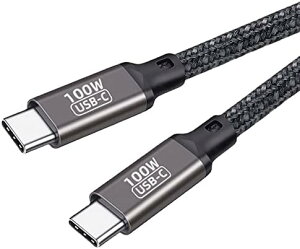 USB Type CP[u 50cm PDΉ 100W 5A}[d USB C to USB C ^Cvc P[u MacBook Pro Air iPad Pro Air Xperia AQUOS Galaxy Pixel RedmiType-c@Ή 