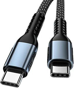 USB-C & USB-C P[u Type-c P[u PDΉ 100W 5A}[d E-Mark`bv ϋviC ^Cvc P[u MacBook Pro Air iPad Pro Air iPad mini 6 Xperia AQUOS Galaxy Pixel Nintendo SwitchType c@Ή (1.5M
