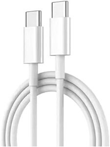 USB Type C P[u 2.0 PD&QCΉ 3A 60W}[d USB-C & USB-C P[u ϋv f[ [dR[h Ή MacBook Air Pro iPad Pro Air Sony Pixel Galaxy p  Type-c @Ή (2m) 