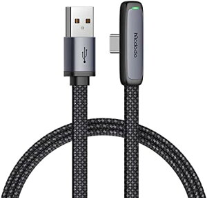 USB-CP[u 1.8m }[d ɔ L^ Type-CP[u fARA ی`bv f[^] LEDCgt A~ TPEJo[ xґg ŏv 5mm CR[h X}zE^u