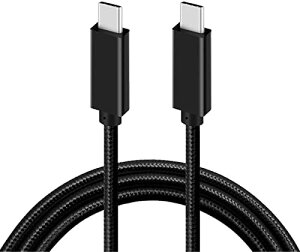  Type C to Type C USB 3.2 P[u USB C 3.2 Gen2x2W E-Marker ϋv 20Gbps] 100W}[d 4K@60Hzfo USB 3.2 3.1Ȃǉʌ݊ Thunderbolt 3 MacBook iPad Pro Google Pixel Galaxy Switch^C