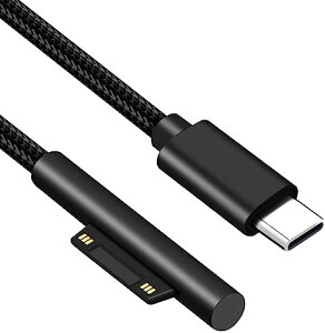 Surface [dP[u T[tFX iC҂ 45w15vȏ PD[d[dKvł }CN\tgMicrosoft Surface Pro 3 4 5 6 7 X 8C Surface Laptop 1 2CSurface Book Book 3 Surface Go1 2 3 Connect to USB-C P[u 