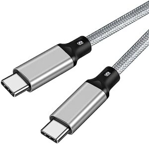 USB-C & USB-C P[u 20cm 100W PDΉ USB 3.2 Gen 2x2-20Gbpsf[^] PD3.0 QC3.0[d 4K 60Hz fo͒ϋviC҂ ^CvC USB Type C P[u MacBook Pro iPad Pro Google Pixel Galaxy^CvCΉ
