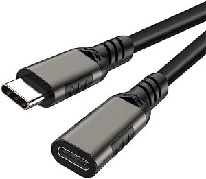USB type C P[u USB 3.1 Gen2(10Gbps) USB C ^Cvc R[h f[^] 5A PD}[d AhCh bvgbvȂǗlXusb-cfoCXɑΉ usb-c ϊ iPad Pro MacbookAir M1 Mac mini ,,, MS S