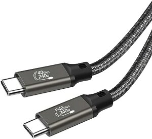 USB4 P[u thunderbolt 4 Ή Type C P[u 40Gbps ] PD240W(48V 5A) }[d 8K@60Hzfo PD3.1 QC4.0 Ή Thunderbolt 3USB-CƉʌ݊ T_[{g4 USB Xperia Galaxy Sharp LG MacBook MacBook Pro iPa