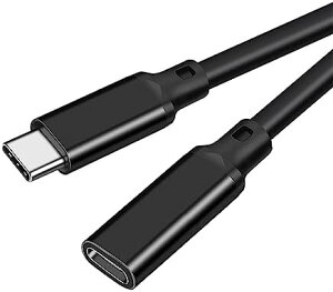 USB Type C P[u USB 3.1 Gen2(10Gbps) USB C ^Cvc R[h f[^] PVCf 5A PD}[d AhCh bvgbvȂǗlXusb-cfoCXɑΉ usb-c ϊ Pad Pro MacbookAir M1 Mac mini