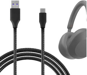 Type-C P[u [dR[h USB to USB-C PUU[ [dP[u ݊ \j[ Sony WH-1000XM5 1000XM4 1000XM3 XB910N XB900N CH710N H910N XB700 CH510 ɑΉ ( 120cm) 