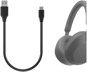 Type-C P[u [dR[h USB to USB-C PUU[ [dP[u ݊ \j[ Sony WH-1000XM5 1000XM4 1000XM3 XB910N XB900N CH710N H910N XB700 CH510 ɑΉ ( 30cm) 