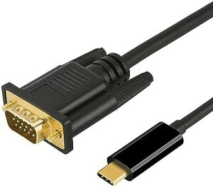 USB C VGA ϊP[u USB C - VGA P[u 1.8M Type C VGA 1080P [Thunderbolt 3] 15sΉ MacBook Pro 2019 2018 2017 iPad Pro 2018 iMac 2017 Chromebook Pixel Samsung Galaxy S9 S8 Dell XPS 13 15 Asus Zen AIO Lumia 950 950XL Lenovo Yoga 91..