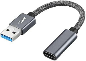 USB 3.1IX Type C X ϊP[u USB ^CvC ϊA_v^ 10Gbps f[^] 3A}[d USB  R[h ^ y iC҂ ϋv USB ^CvC ϊA_v^PC [dȂǑΉ 10cm 
