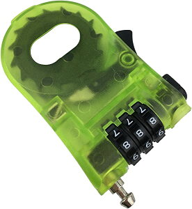 盗難防止 巻き取り式セキュリティワイヤーケーブル 110cm / 携帯 に 便利 な ダイヤル ナンバー 式 /海外 旅行 やスノーボード(スノボ)やスキーなど ゲレンデ の 防犯ロック(1 pack-110CM)