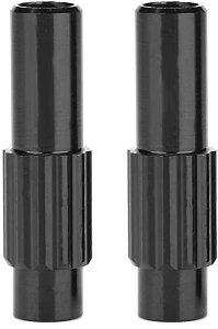 自転車 アジャスターキャップ バイク ディレイラー シフターコネクター 軽量 高弾性 マウンテンバイクや¥&ロードバイクに適用 ブレーキギアアクセサリー(ブラック) 送料無料