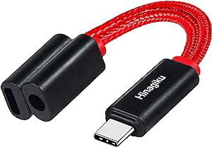 送料無料 USB-C to USB-Cポート 3.5mm イヤホンジャック 2in1 充電/イヤホン同時 充電しながらイヤホンに繋げる 急速充電 Power Delivery 3A電流 ハイレゾ (24bit/96kHz) 耐久素材 (Apple/Samsung/Google/Sony/Asus/Xiaom
