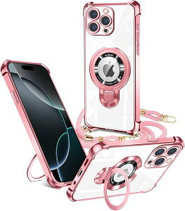 iPhone 16 Pro P[X NA lbN Ot V_[ MagSafe ϏՌ Jo[ op[ tpu y ^ Xgbvz[ Ռz 񂩂 ΂߂ V_[Xgbv Xgbv ԍڃz