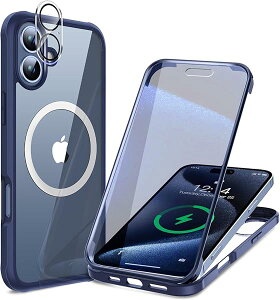 yʋKXEٓIȑϏՌz iPhone 16 P[X NA Sʕی MagSafeΉ ^b`plx CX[dΉ ϏՌ ACtH 16  X}zP[X iPhone16 lC 6.1C` u