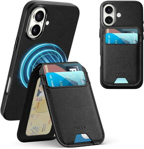 iPhone16 P[X PUU[ ܏ J[hP[Xt X}zP[X wʃJ[h[ y ^ O\ Cz CX[dΉ yRFIDubLOz uX^h PU 2024 Ή u