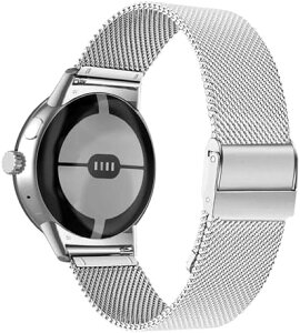 Google Pixel Watch 3 41mm �o���h �����o���h ���v�o���h �����x���g ���b�V���D�� �X�e�����X�� �ւ��x���g �ʋC�� �����o���h �r�W�l�X�� Pixel Watch 3 41mm / Pixel Watch 2 / Pixel Watch �p �V���o�[