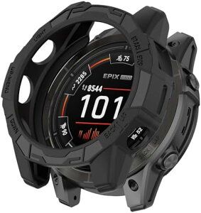 Garmin EPIX Pro 47mm P[X VR یP[X Jo[ Ռz y _ Ռh~ C菝h~ یJo[ Garmin EPIX Pro 47mm / Garmin Fenix 7 Pro/Garmin Fenix 7 47MM p (ubN)