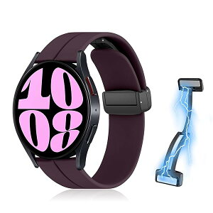 20mm ���C�t�� �V���R���o���h Galaxy Watch 7 / 6 / 5 / 4 / FE(40mm 44mm) �o���h �}�O�l�b�g�t�� �����ȒP �X�|�[�c�o���h �X�g���b�v �ւ��o���h �����x���g Galaxy Watch 6 Classic(43mm 47mm) / Watch 5 Pro 45mm / Wat