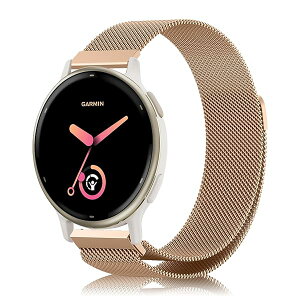 GARMIN Vivoactive 6 / 5 �����x���g �X�e�����X�| ���C�t�� �X�|�[�c�o���h �}�O�l�b�g�� ������� ���߉\ �����x���g �X�g���b�v �K�[�~�� Vivoactive 6 / 5 (���[�Y�S�[���h) ��������