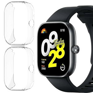 Xiaomi Redmi Watch 4 P[X [2Zbg] Jo[ یP[X TPU \tgf LYh~ y Sʕی ȒP ϏՌ یJo[ Xiaomi Redmi Watch 4 ی P[X NA + NA 
