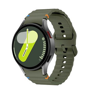 Galaxy Watch 7 / 6 / 5 / 4(40mm 44mm) / Galaxy Watch FE �����p�o���h �����x���g ������ �V���R�� �X�g���b�v �_�炩�� Galaxy Watch 6 Classic (43mm 47mm) / Watch 4 Classic / Galaxy Watch 5 Pro 45mm �o���h - �O���[�� ������